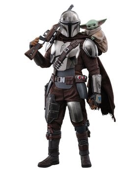 Hot Toys Star Wars: The Mandalorian & Grogu Action Figure 1/6 The Mandalorian and Grogu 31 cm