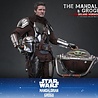 Hot Toys Star Wars: The Mandalorian & Grogu Action Figure 1/6 The Mandalorian and Grogu (Deluxe Version) 31 cm
