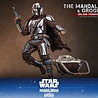 Hot Toys Star Wars: The Mandalorian & Grogu Action Figure 1/6 The Mandalorian and Grogu (Deluxe Version) 31 cm