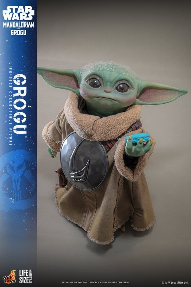 Hot Toys Star Wars: The Mandalorian & Grogu Life-Size Figure Grogu 38 cm