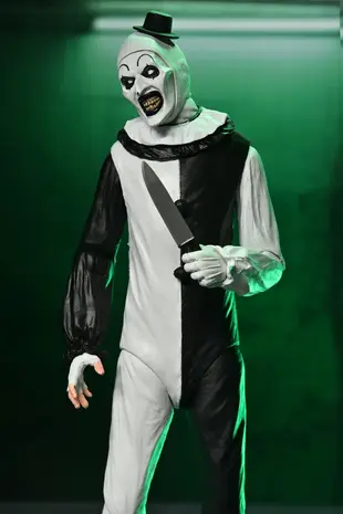 Neca Terrifier 2 Ultimate Action Figure Arth The Clown & Little Pale Girl 18 cm