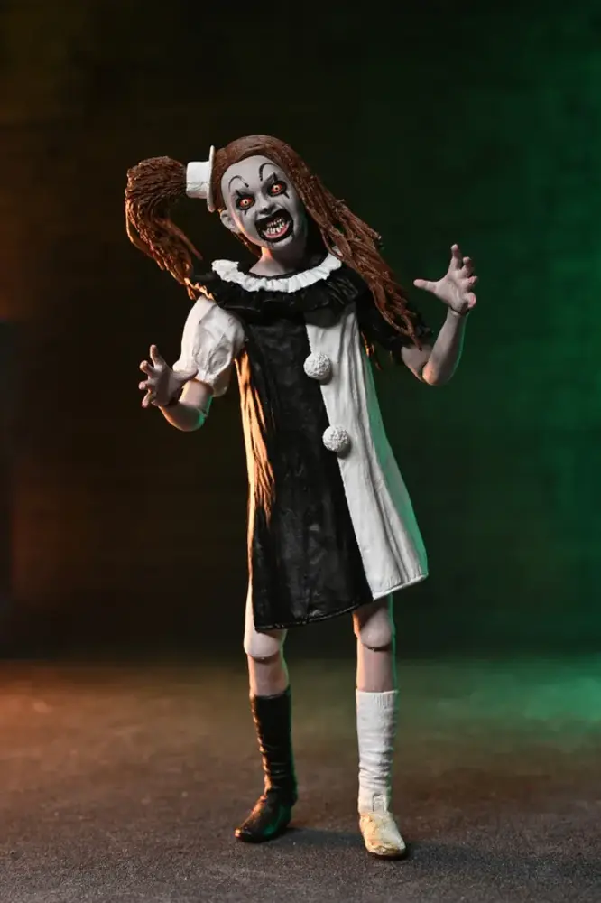 Neca Terrifier 2 Ultimate Action Figure Arth The Clown & Little Pale Girl 18 cm
