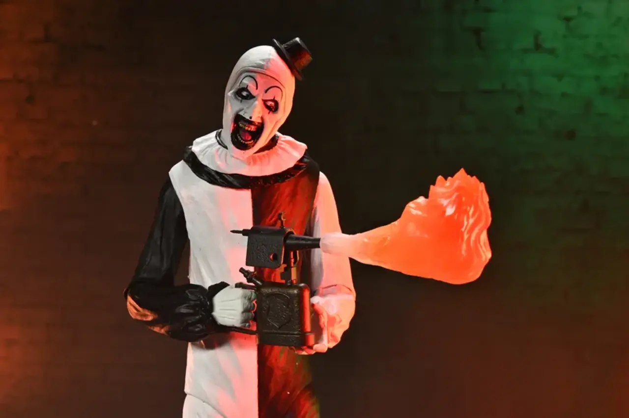 Neca Terrifier 2 Ultimate Action Figure Arth The Clown & Little Pale Girl 18 cm