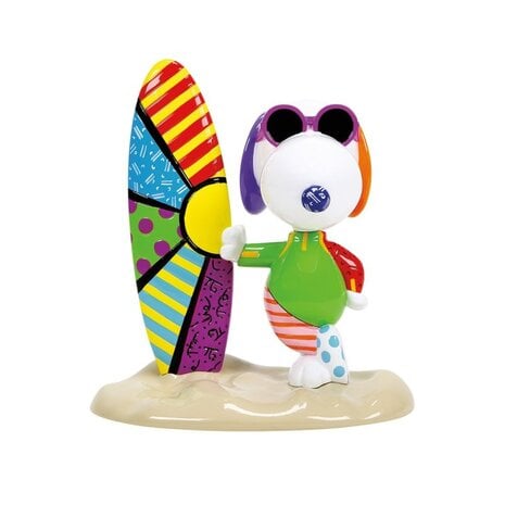 Britto Peanuts Snoopy Surfing 18 cm