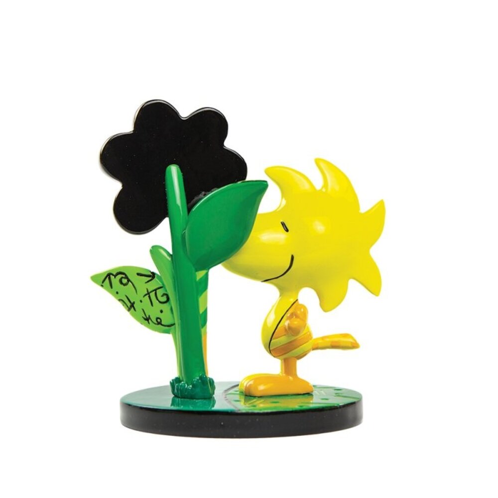 Britto Peanuts Woodstock with Flower 9 cm