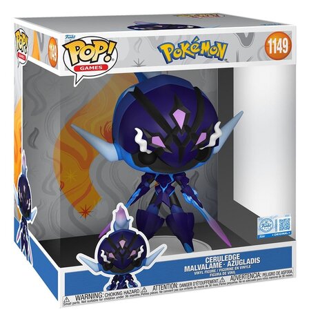 Funko Pokémon Super Sized Jumbo POP! Vinyl Figure Ceruledge #1149
