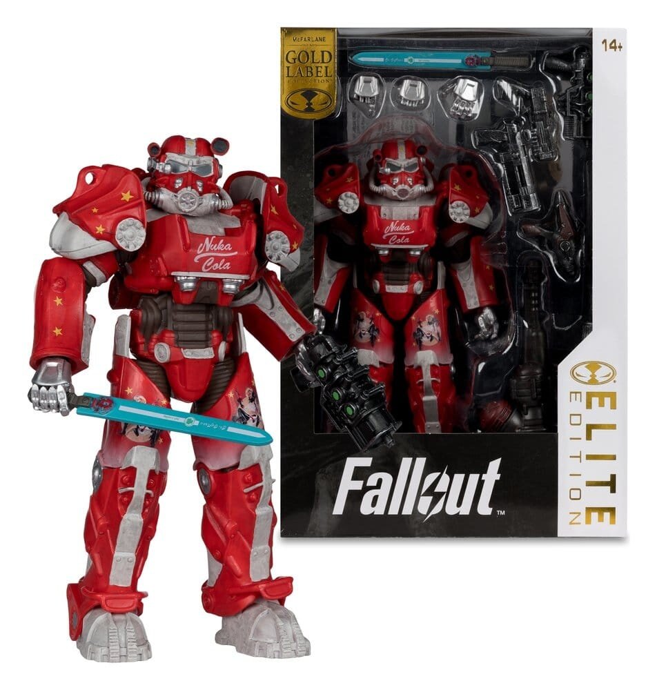 McFarlane Toys Fallout McFarlane Elite Edition Action Figure Fallout 76 Nuka Cola T-60 (Gold Label) 19 cm