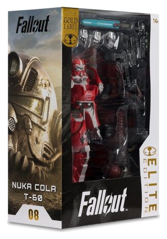 McFarlane Toys Fallout McFarlane Elite Edition Action Figure Fallout 76 Nuka Cola T-60 (Gold Label) 19 cm
