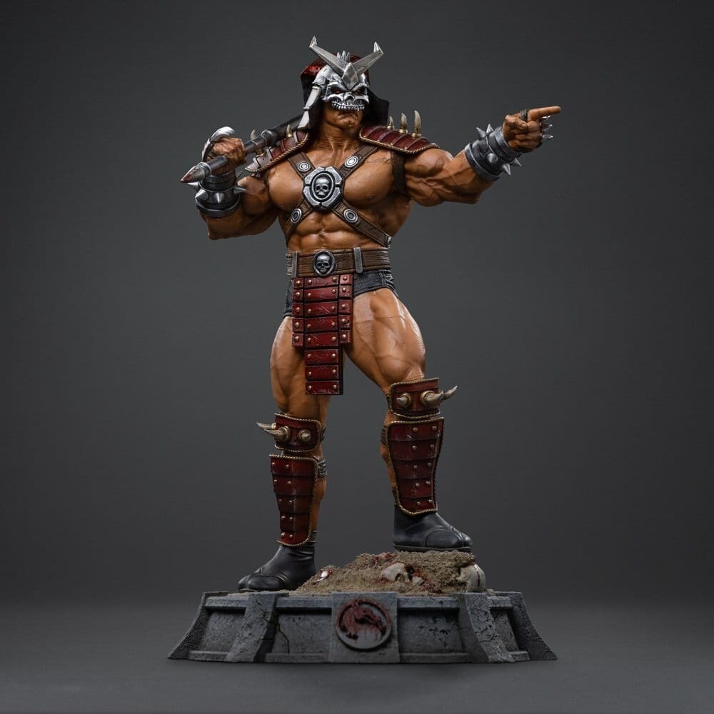 Iron Studios Mortal Kombat Art Scale Statue 1/10 Shao Khan 26 cm