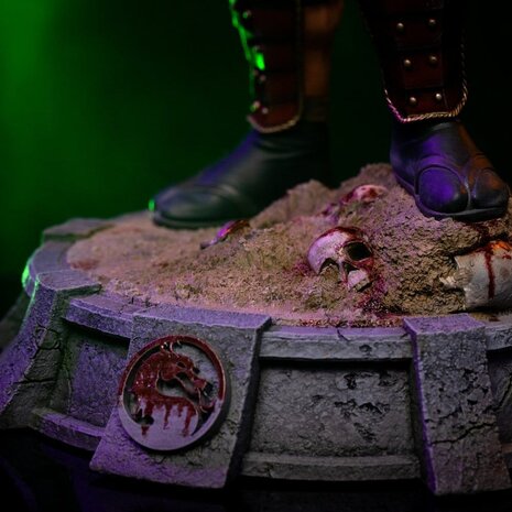 Iron Studios Mortal Kombat Art Scale Statue 1/10 Shao Khan 26 cm