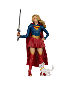 McFarlane Toys DC Multiverse Deluxe Theatrical Edition Action Figure Supergirl & Baby Krypto (Supergirl Movie) 18 cm