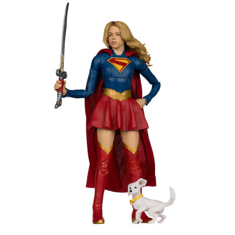 McFarlane Toys DC Multiverse Deluxe Theatrical Edition Action Figure Supergirl & Baby Krypto (Supergirl Movie) 18 cm
