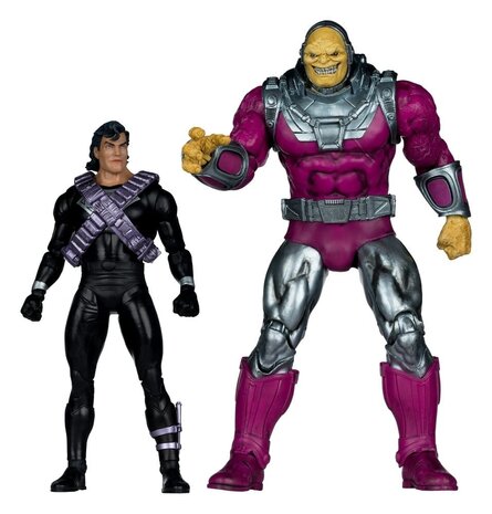McFarlane Toys DC Multiverse Megafig Action Figure 2-Pack Mongul vs Superman (Return of Superman) 25 cm