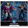 McFarlane Toys DC Multiverse Megafig Action Figure 2-Pack Mongul vs Superman (Return of Superman) 25 cm