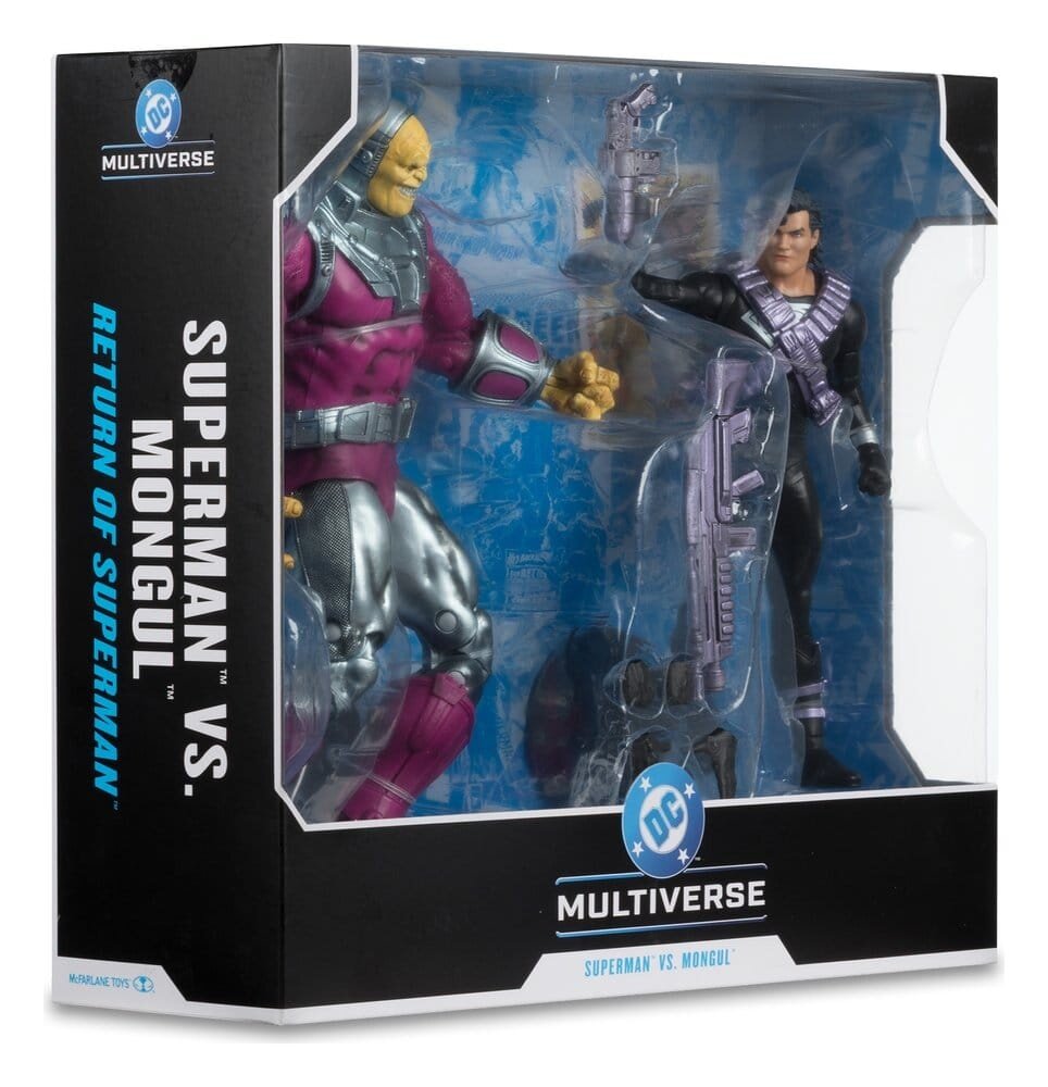 McFarlane Toys DC Multiverse Megafig Action Figure 2-Pack Mongul vs Superman (Return of Superman) 25 cm