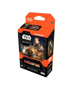 Fantasy Flight Games Star Wars Unlimited A Lawless Time Spotlight Deck Leia Organa