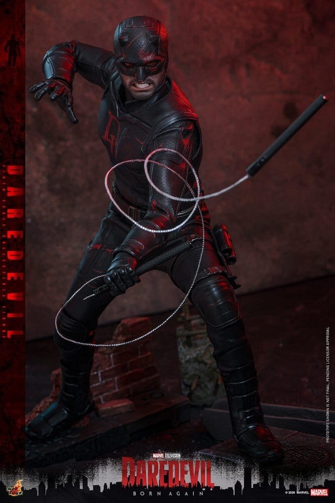 Hot Toys Marvel Daredevil: Born Again Action Figure 1/6 Daredevil 30 cm