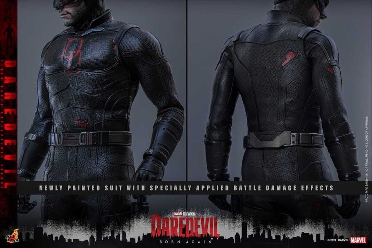 Hot Toys Marvel Daredevil: Born Again Action Figure 1/6 Daredevil 30 cm