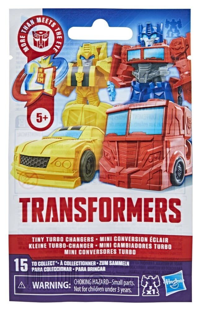Hasbro Transformers Turbo Chargers Mini Action Figure Blind Bag 4 cm