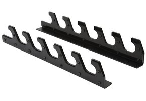 LMX1027 Crossmaxx® Wall mounted bar rack (black)