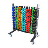 LMX1151 LMX.® Vinyl dumbbell rack (black)