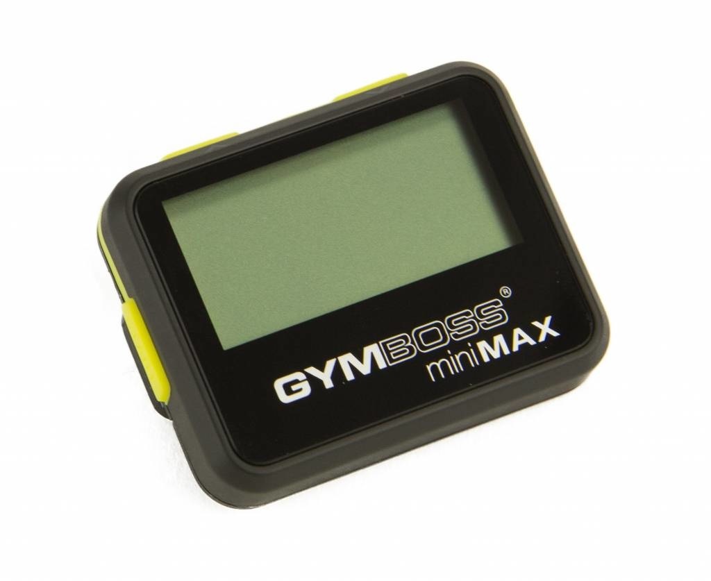 Gymboss® MiniMAX interval timer (black)