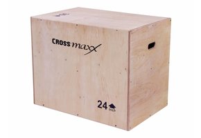 LMX1296 Crossmaxx® wooden plyo box (3-level)