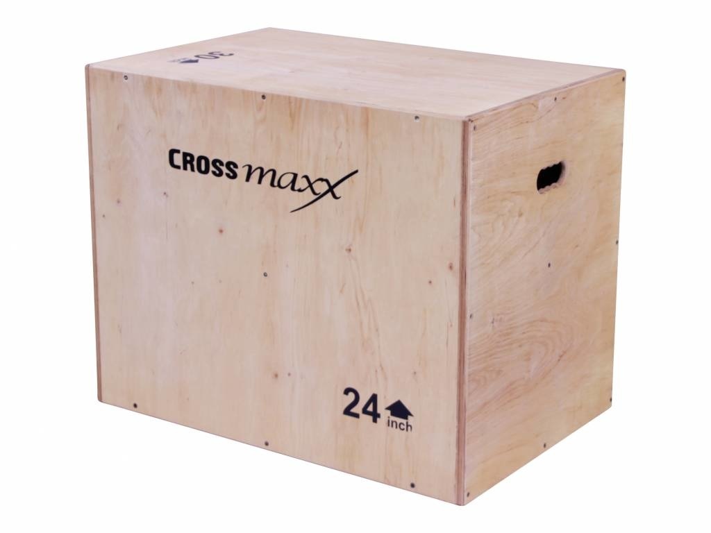 LMX1296 Crossmaxx® wooden plyo box (3-level)
