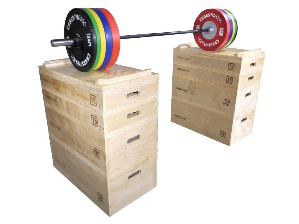 LMX1299 Crossmaxx® wooden jerk block set