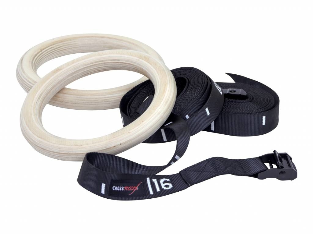 LMX1503 Crossmaxx® wooden training ring set