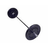 LMX32.04 Crossmaxx® Olympic Junior bar 50mm, 10kg (black/chrome)