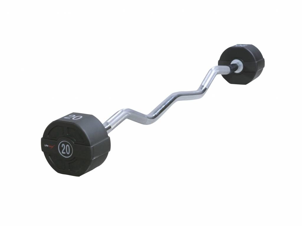 LMX74.E Lifemaxx PU EZ barbell (10 - 40kg)