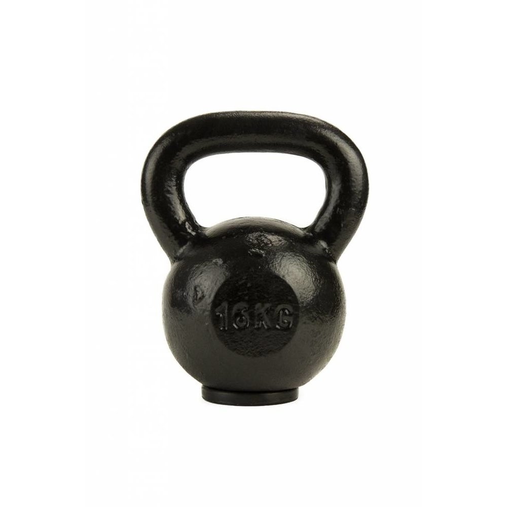 LMX90 Cast iron kettlebell (with rubber foot) (4 - 20kg) - Lifemaxx