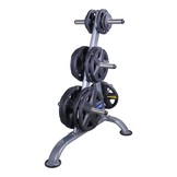 LMX92 Olympic disc dia. 50mm - black - 5-grip model (1,25 - 25kg)