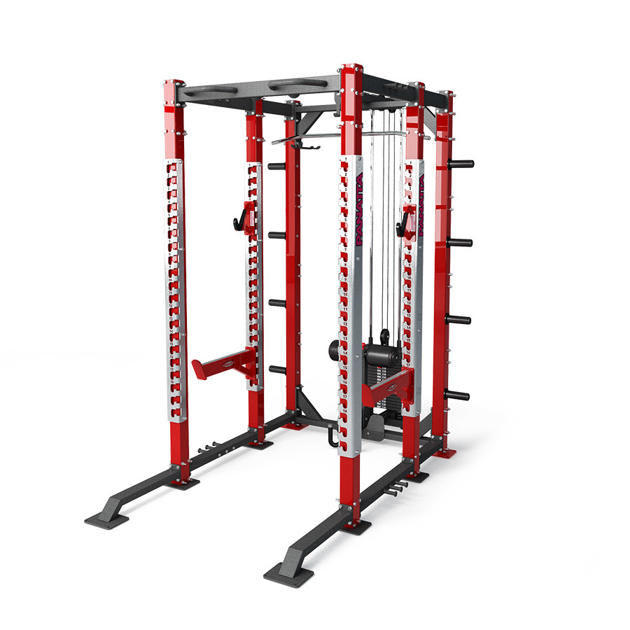 DFC POWER RACK WITH LAT/PULLEY (leverbaar vanaf Mei)