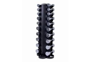 LMX80.TD LMX.® Dumbbelltower with Chrome dumbbellset 1-10kg