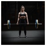 LMX85C Crossmaxx® Comp. bumper plate 50mm - coloured (10 - 25kg)