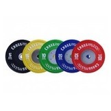LMX85C Crossmaxx® Comp. bumper plate 50mm - coloured (10 - 25kg)