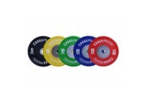 LMX85C Crossmaxx® Comp. bumper plate 50mm - coloured (10 - 25kg)