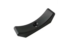 Rubber cradle for dumbbell racks