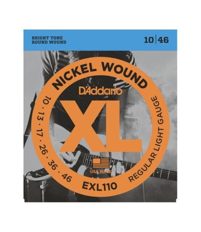 ED'Addario XL110 10-46 nickel wound