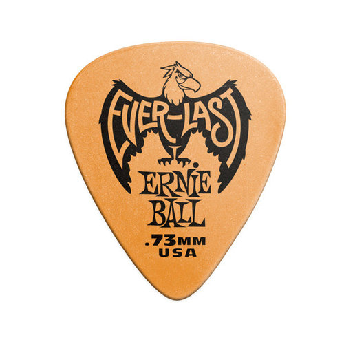 Ernie Ball Everlast picks 12-pack .73mm orange Ernie Ball Everlast picks 12-pack .73mm orange