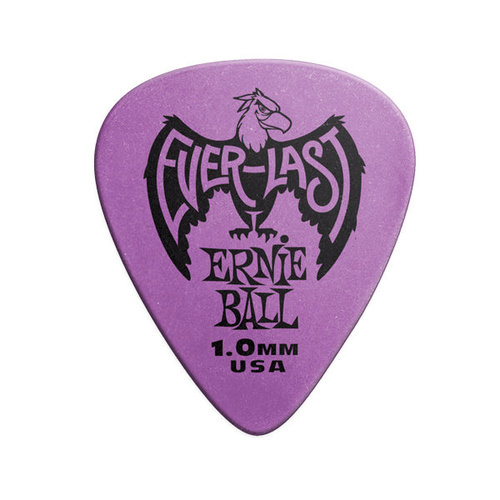 Ernie Ball Everlast picks 12-pack 1.0mm purple Ernie Ball Everlast picks 12-pack 1.0mm purple