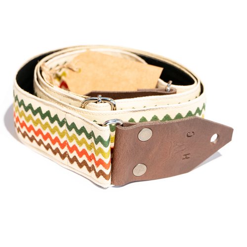 Holy Cow Real Vintage 70's sandy zigzag strap Holy Cow Real Vintage 70's sandy zigzag strap