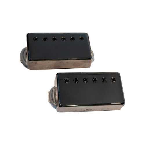 Lundgren Pickups Black Heaven black nickel covered pickup set Lundgren Pickups Black Heaven black nickel covered pickup set