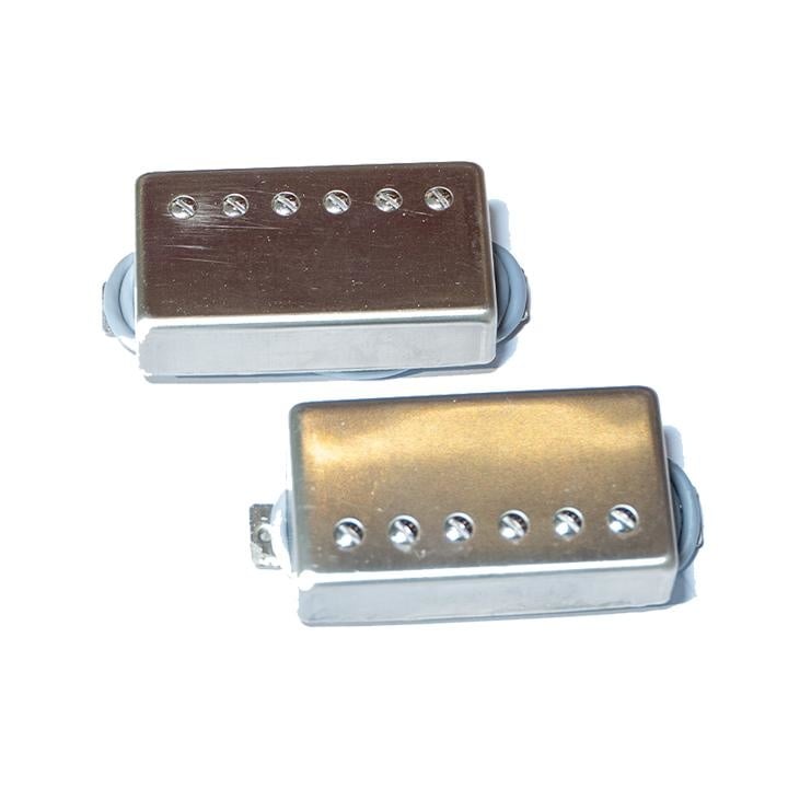 Lundgren Pickups Heaven 57 raw nickel covered pickup set - Groove