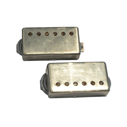 Lundgren Pickups Heaven 77 aged nickel covered pickup set Lundgren Pickups Heaven 77 aged nickel covered pickup set