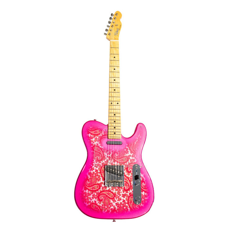Pink online paisley guitar