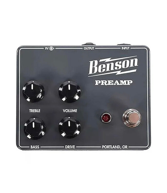 Benson Amps Preamp pedal black