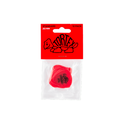 Dunlop Tortex standard 12-pack .50 Dunlop Tortex standard 12-pack .50